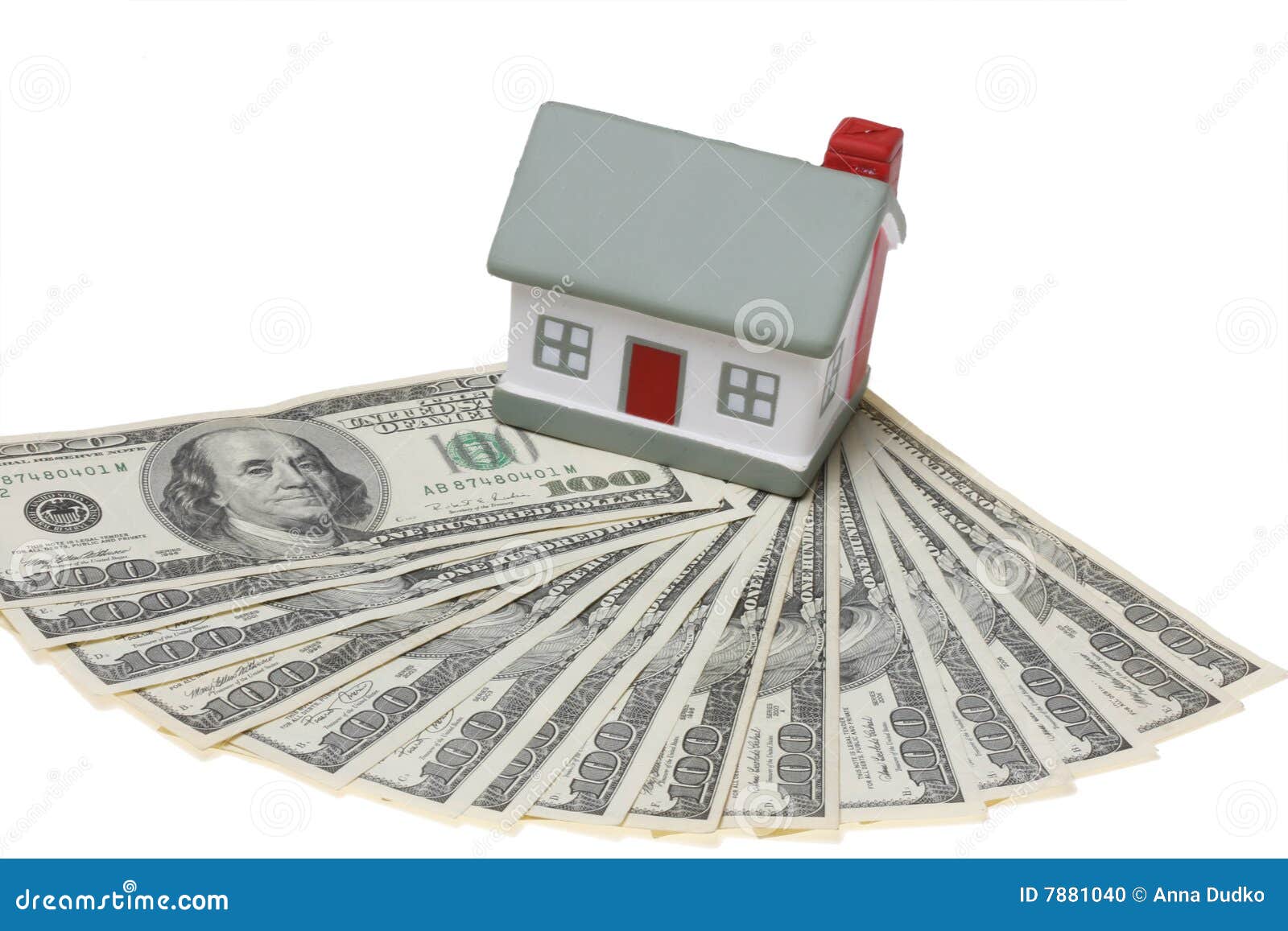 House with dollar stock photo. Image of invest, mortgage 7881040
