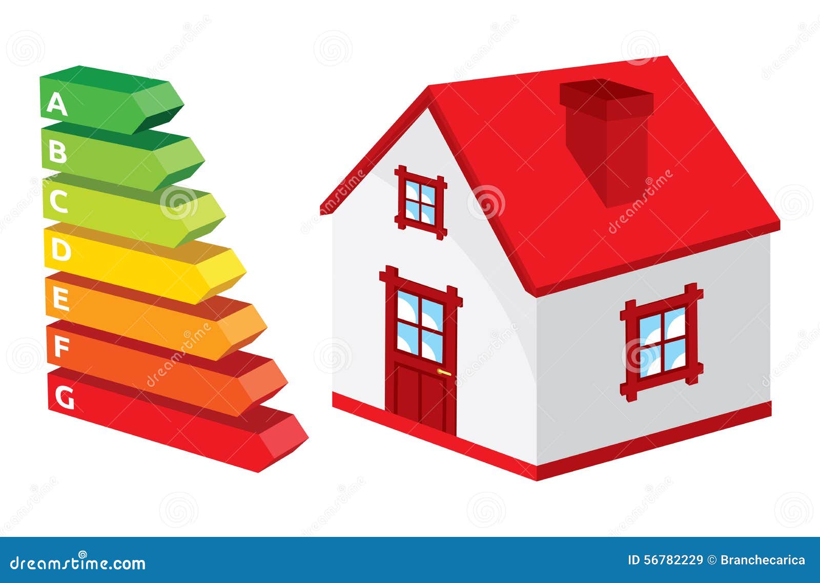 House Energy Efficiency Rating Stock Vector Illustration Of Building house-energy-efficiency-rating-stock-vector-illustration-of-building