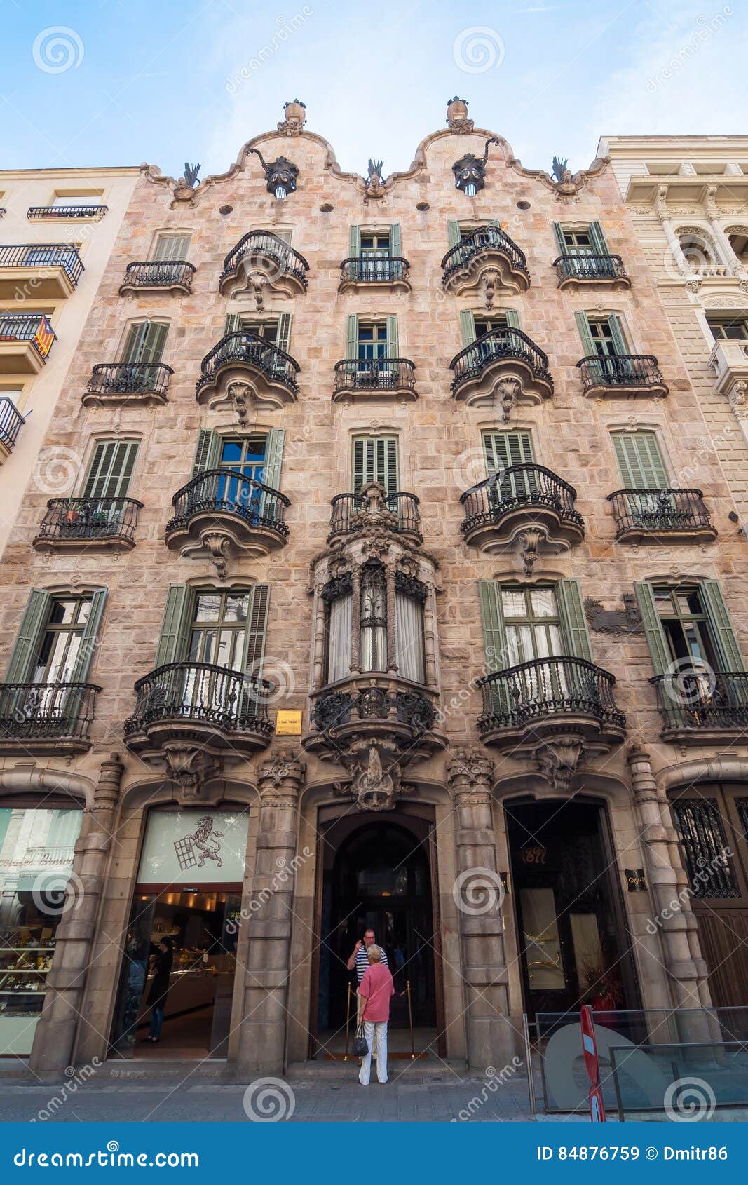 Casa Calvet Barcelona Photos Free Royalty Free Stock Photos From Dreamstime