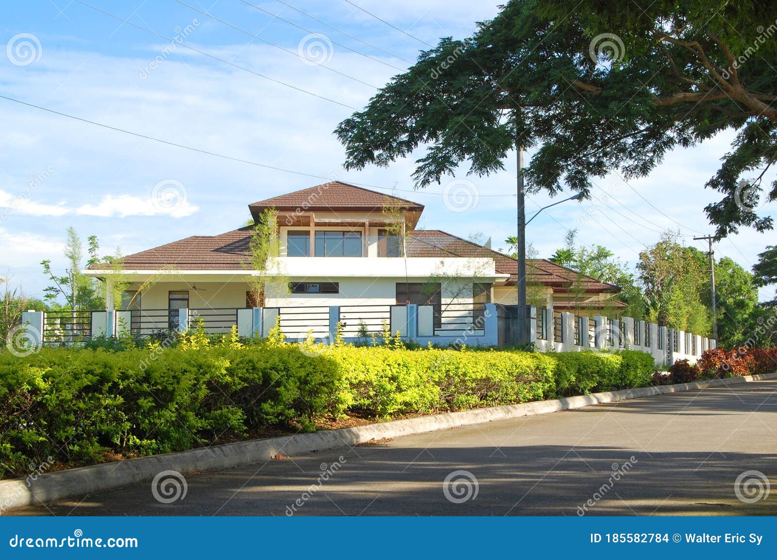 House Facade at Mount Malarayat in Lipa, Batangas, Philippines