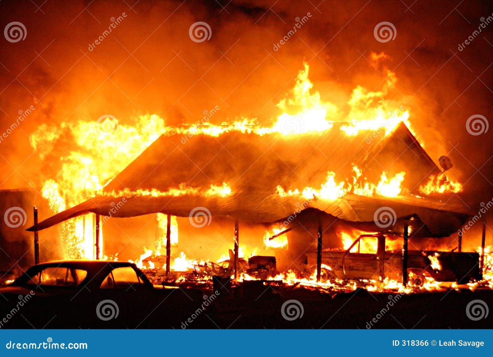 free clipart house on fire - photo #34