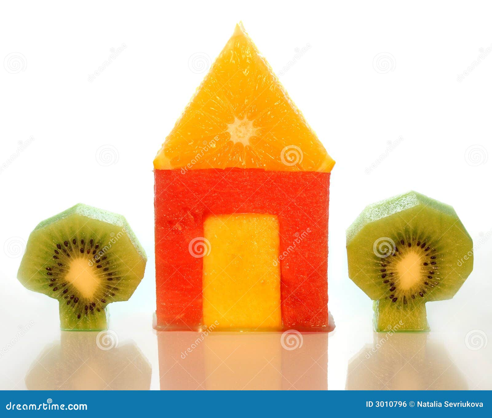 House of fruits stock photo. Image of mixed, lemon, bush 3010796