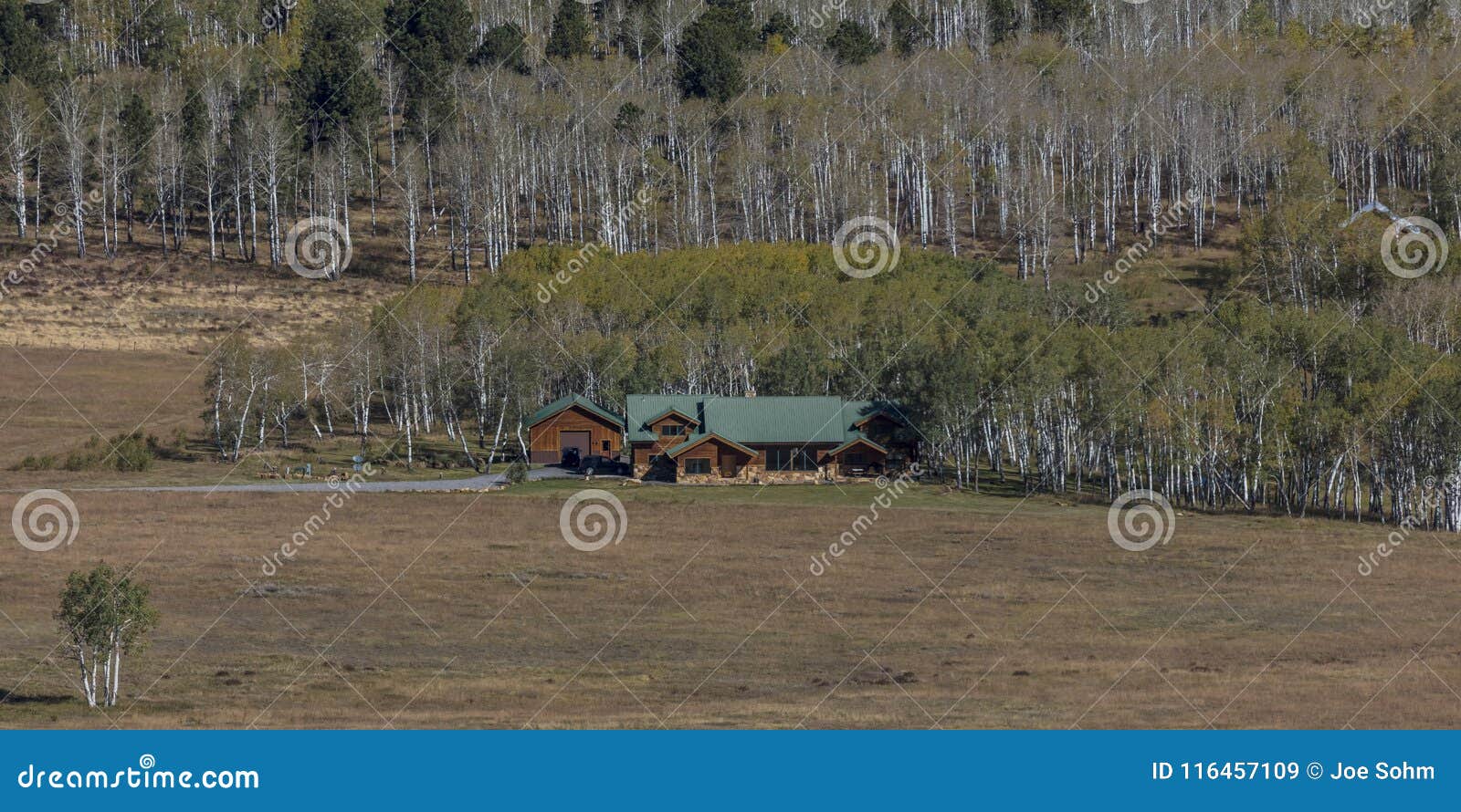 House on Hastings Mesa, Colorado Stock Image Image of home, ridgway