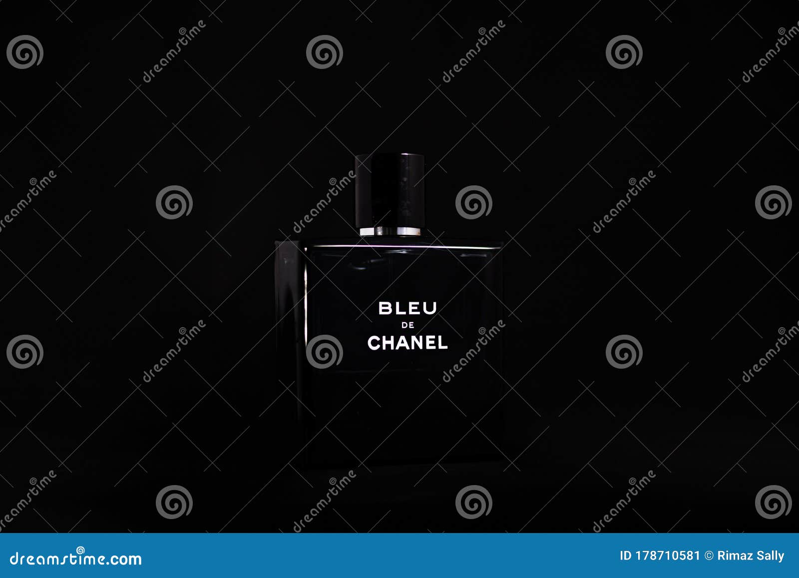 Perfume Bottle Black Background 001 Editorial Photo - Image of food ...