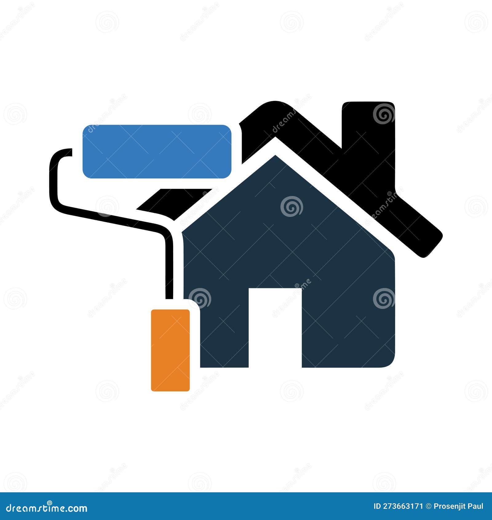 House, Home, Painting , Brush, Roll Brush, Painting Brush , House