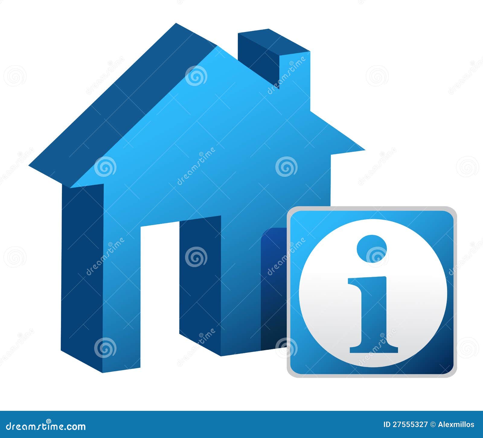 House information design stock illustration. Illustration of view