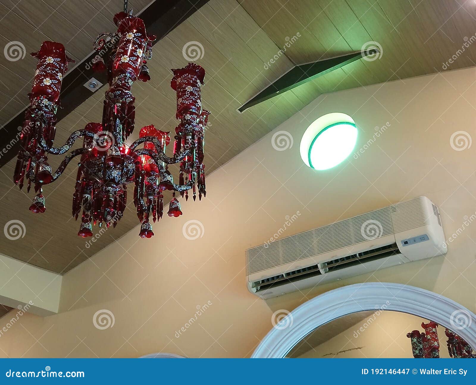 House Interior Ceiling Design in the Philippines Editorial Photography