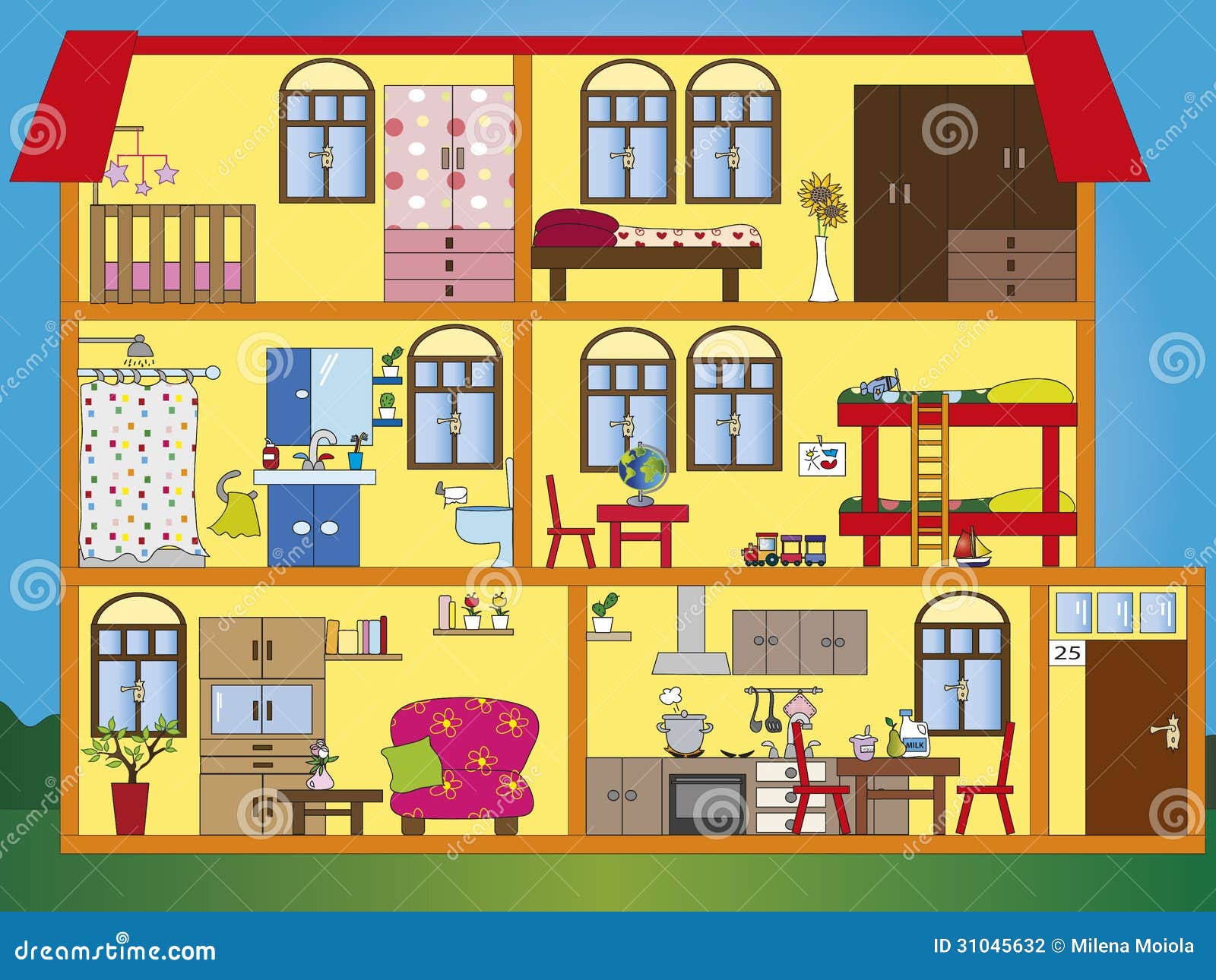 house layout clipart - photo #41