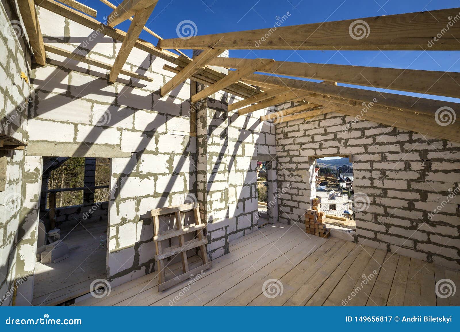 House Interior Under Construction And Renovation Energy