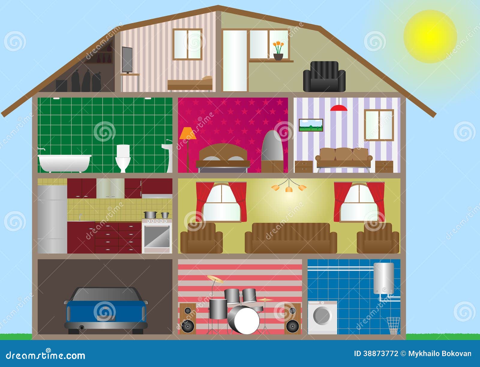 house interior clipart - photo #21