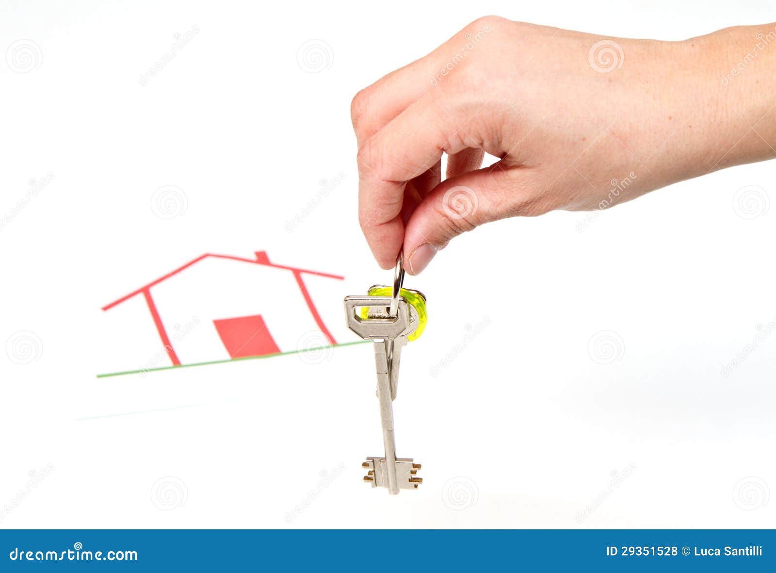 House key stock photo. Image of construction, owner, building - 29351528