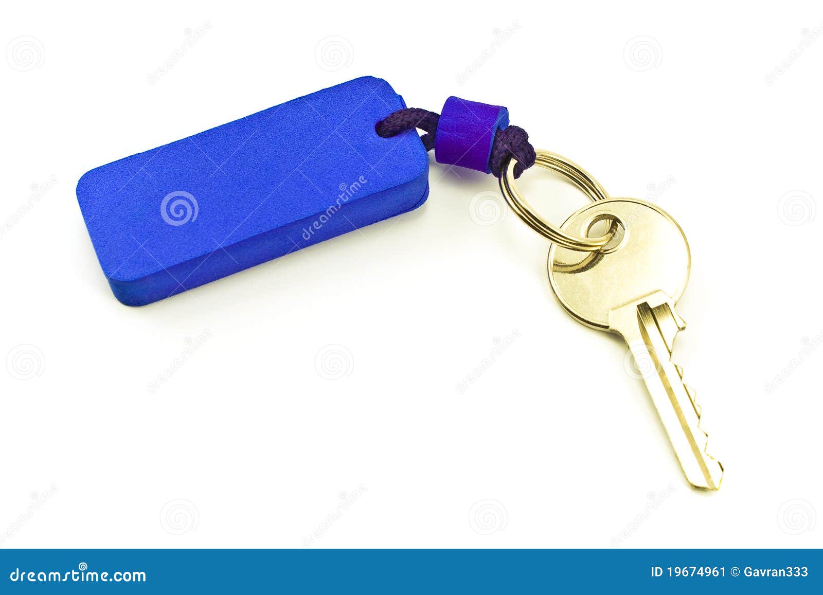 House key with blue tag stock image. Image of mortgages 19674961