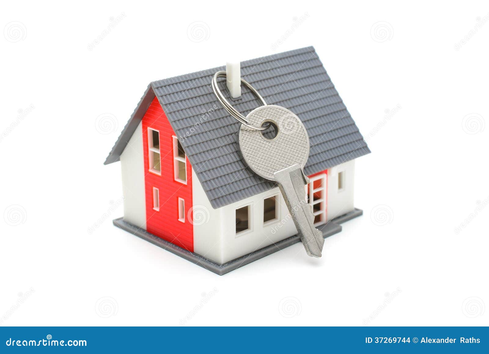 House with keys stock photo. Image of building, construct 37269744