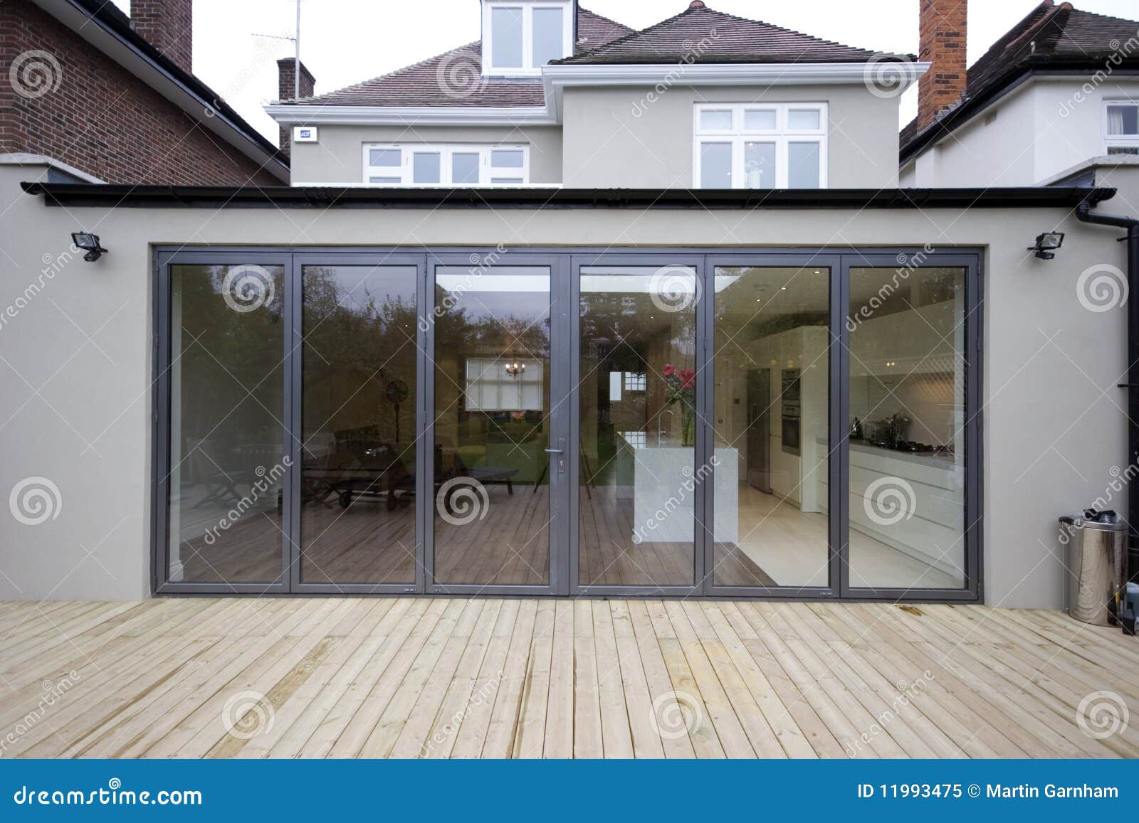 House kitchen extension stock image. Image of furnishing - 11993475