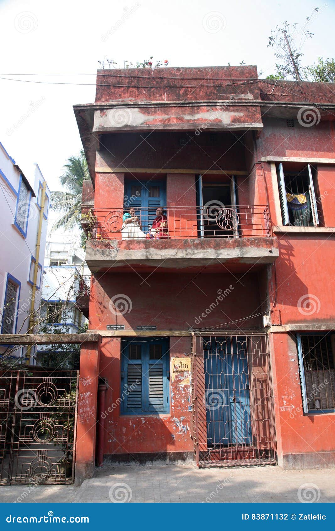 House in Kolkata editorial photography. Image of kolkata 83871132