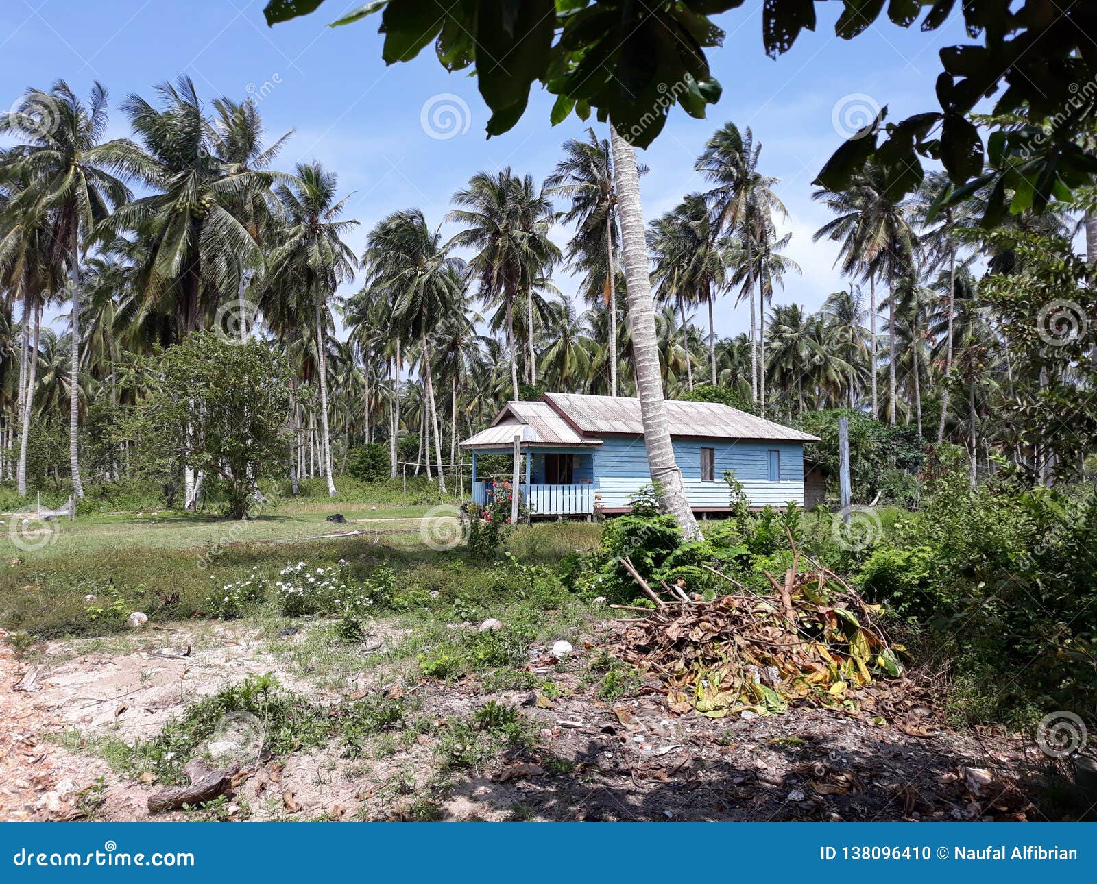 House of Local Residents, Natuna, Indonesia Stock Photo - Image of home ...