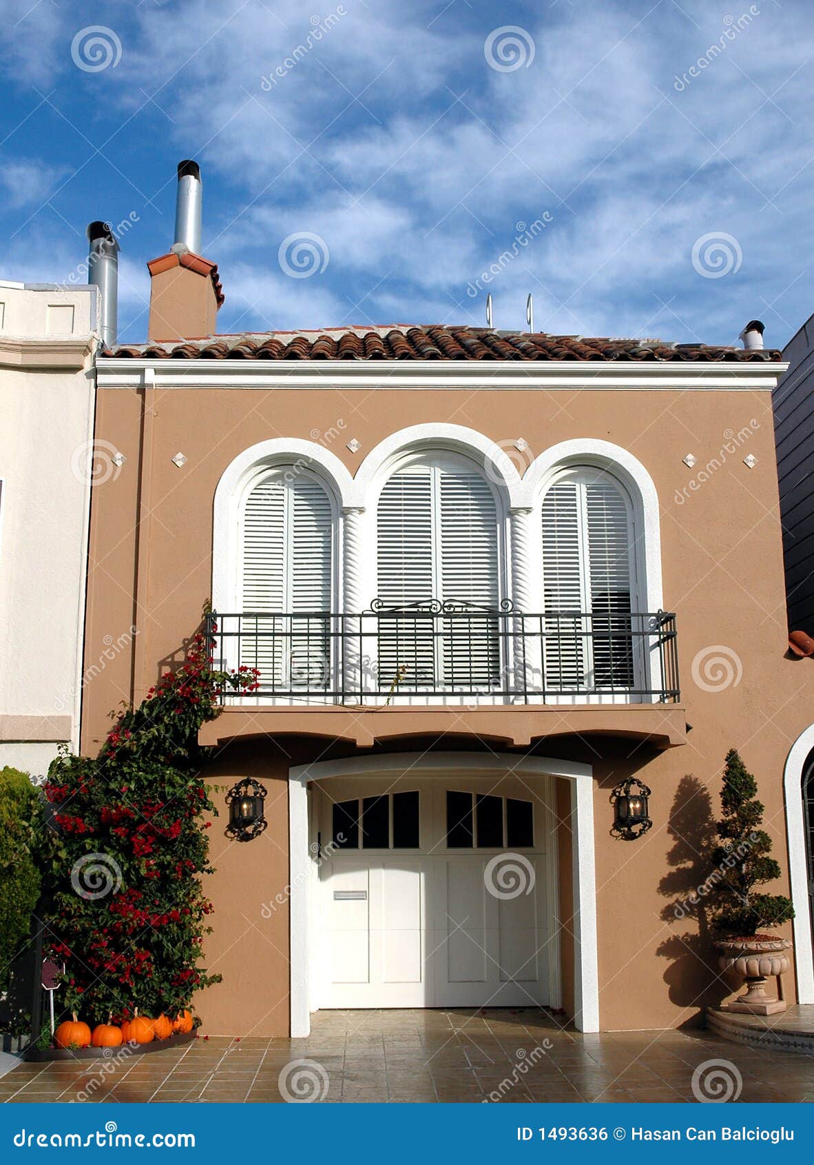 House in Marina District, San Francisco Stock Photo Image of idyllic