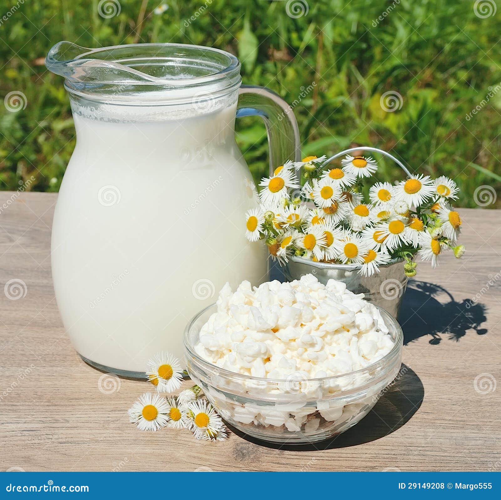 House Milk and Cottage Cheese Stock Photo Image of calcium, lunch