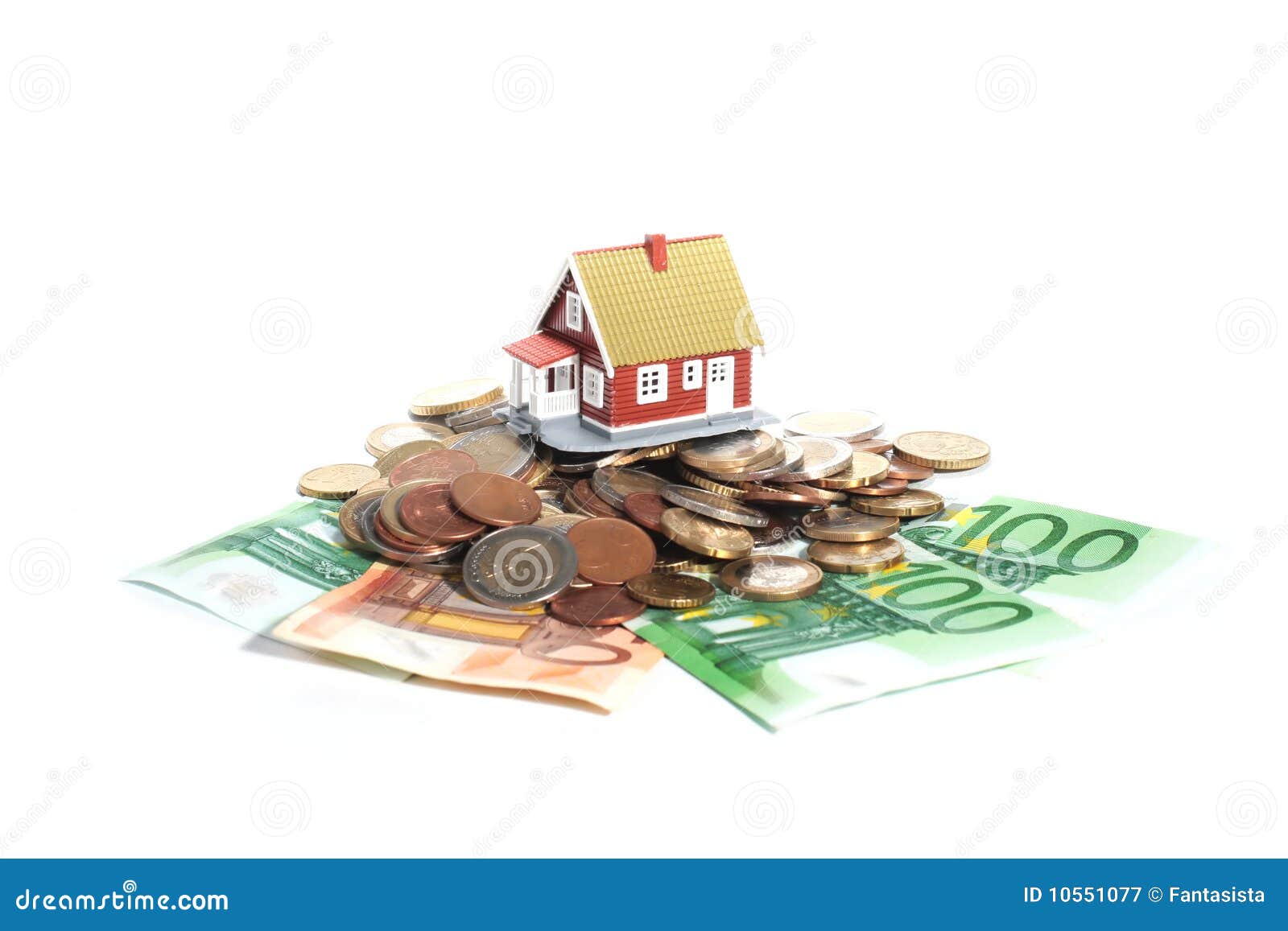 House and money stock image. Image of economy, bank, currency 10551077