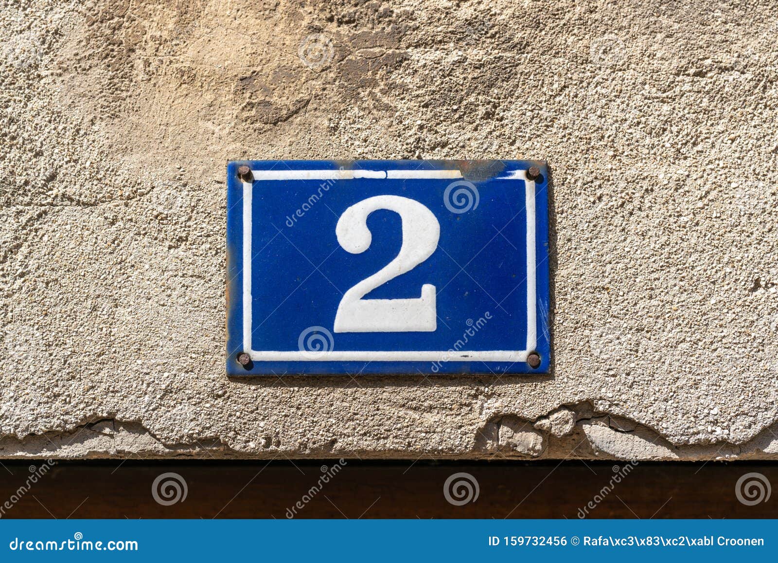 House number 2 stock photo. Image of home, four, sign - 159732456