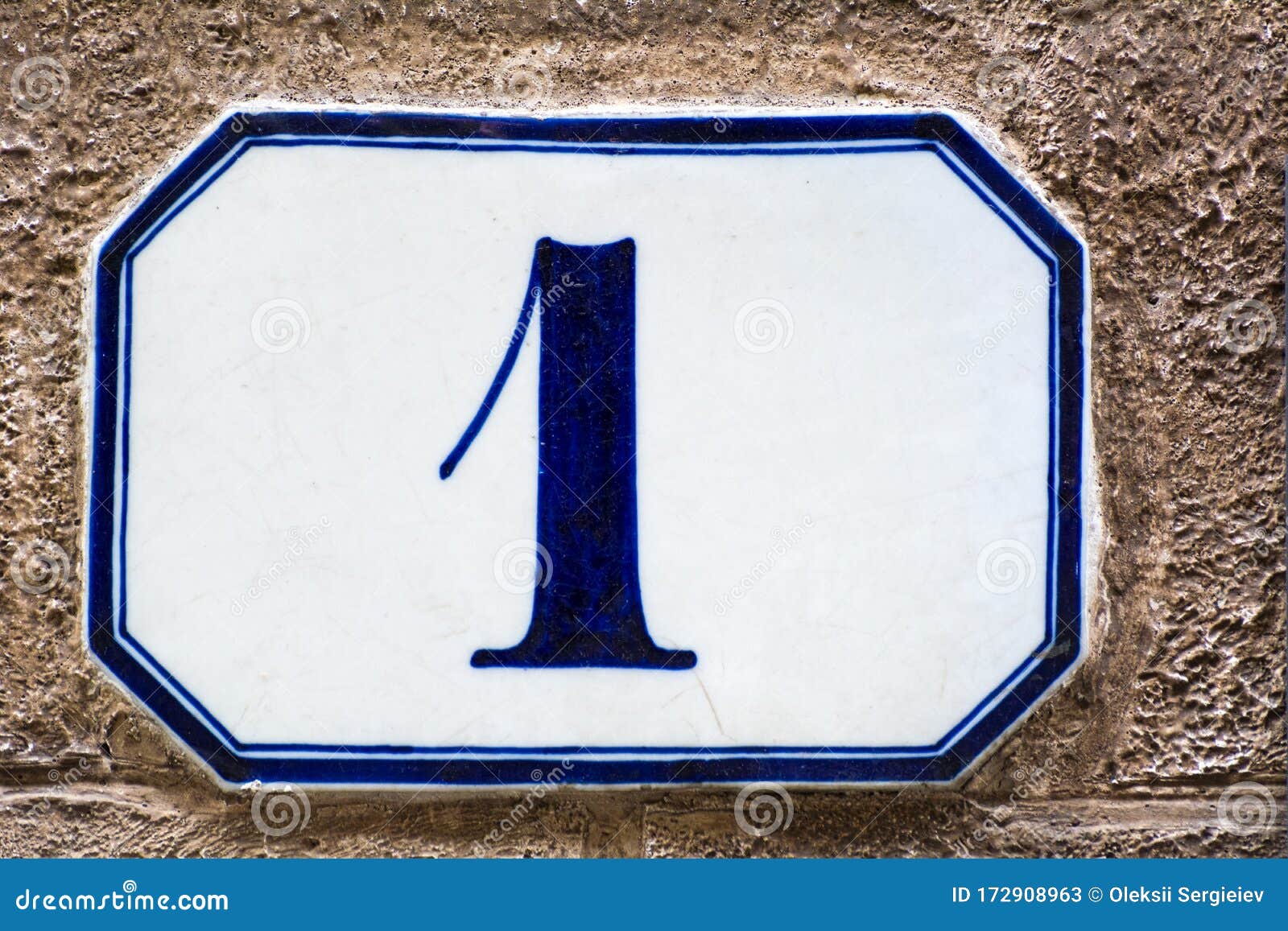 House number one 1 stock image. Image of numerals, numeric 172908963