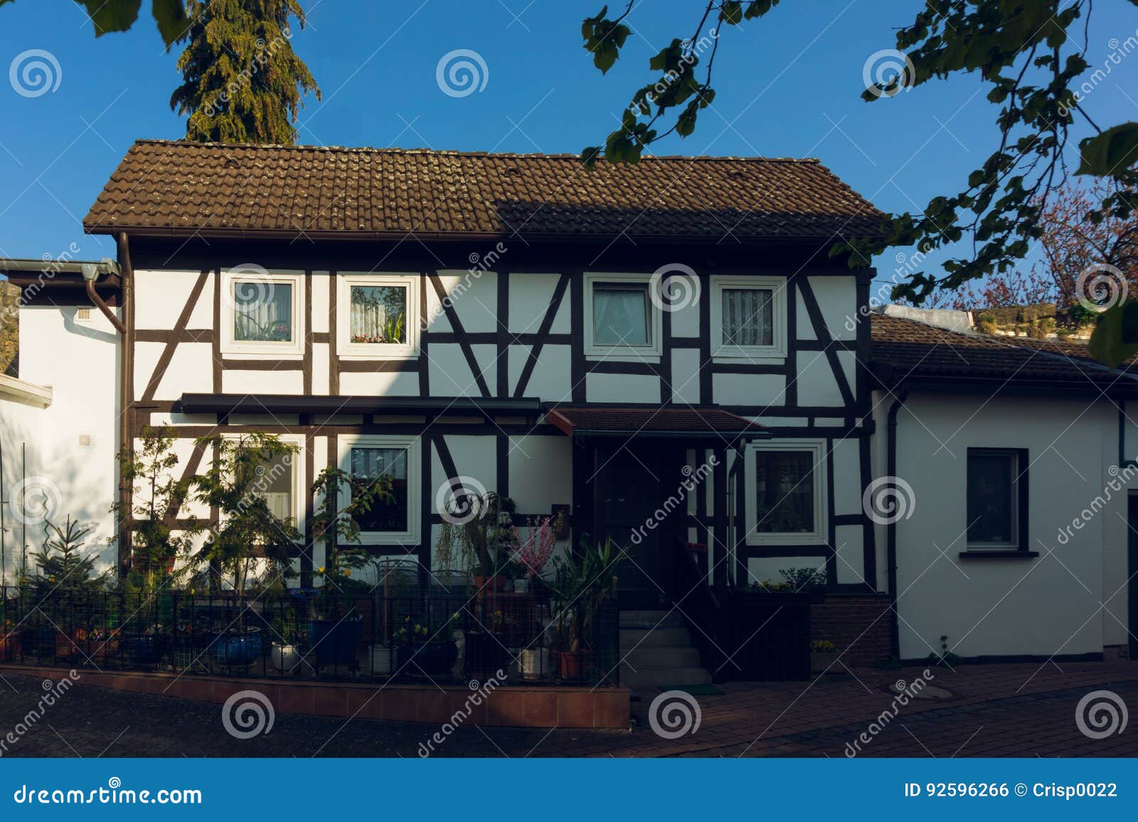 House in old german style stock photo. Image of bavarian 92596266
