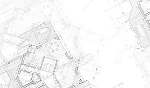 Blueprint House Plan Drawing The Figure Of The Jotting Sketch Cartoon 