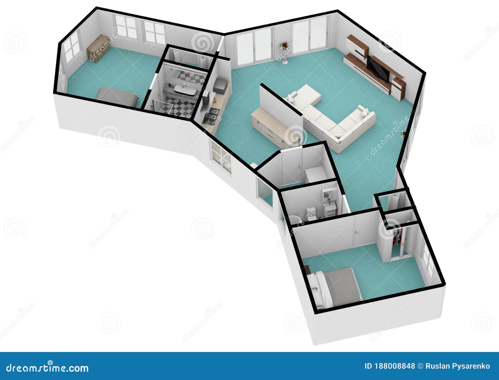 Black And White Floor Plan Sketch Of A House On Millimeter Paper Royalty  Free SVG Cliparts Vectors And Stock Illustration Image 180659027