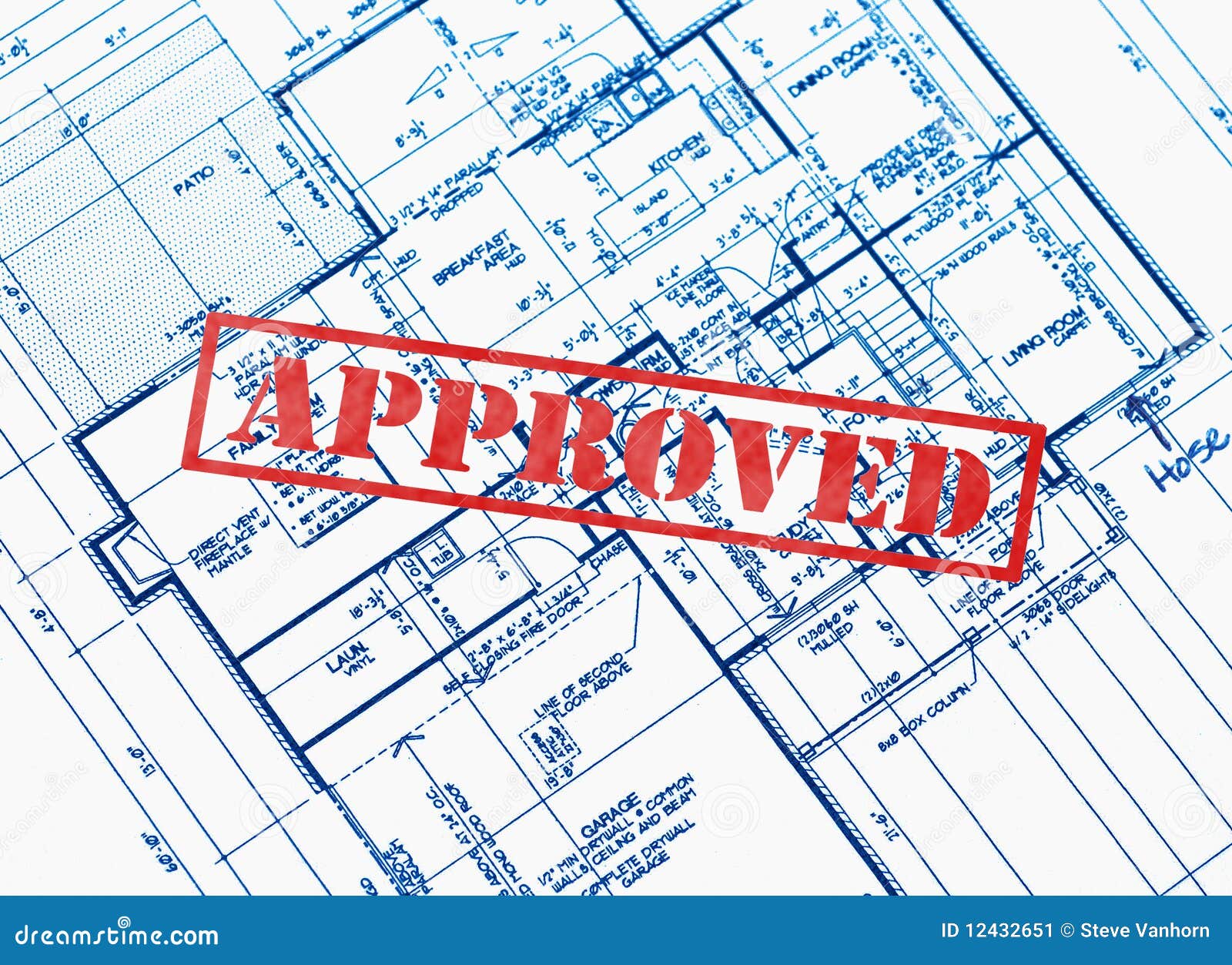 House plans stock image. Image of housing, blueprint 12432651
