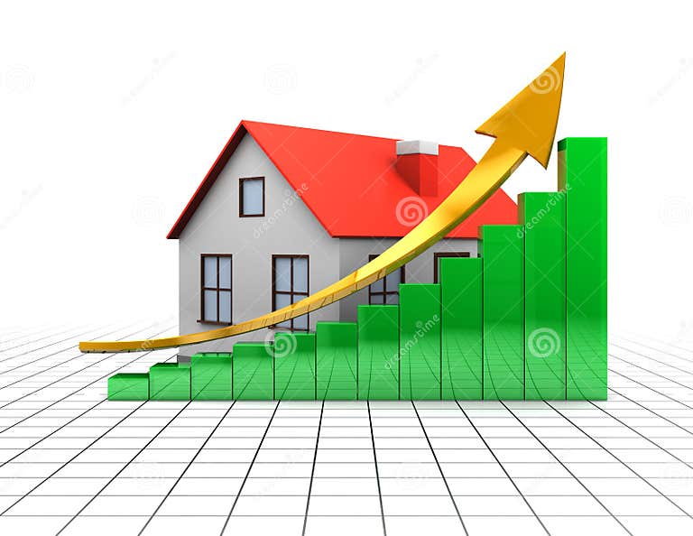 House of raising charts stock illustration. Illustration of residential