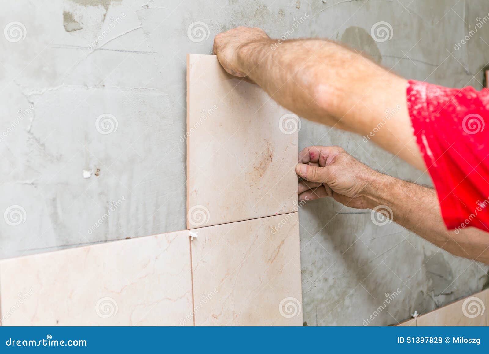 House Renovation Tiles on Wall Stock Photo Image of dirty, repair