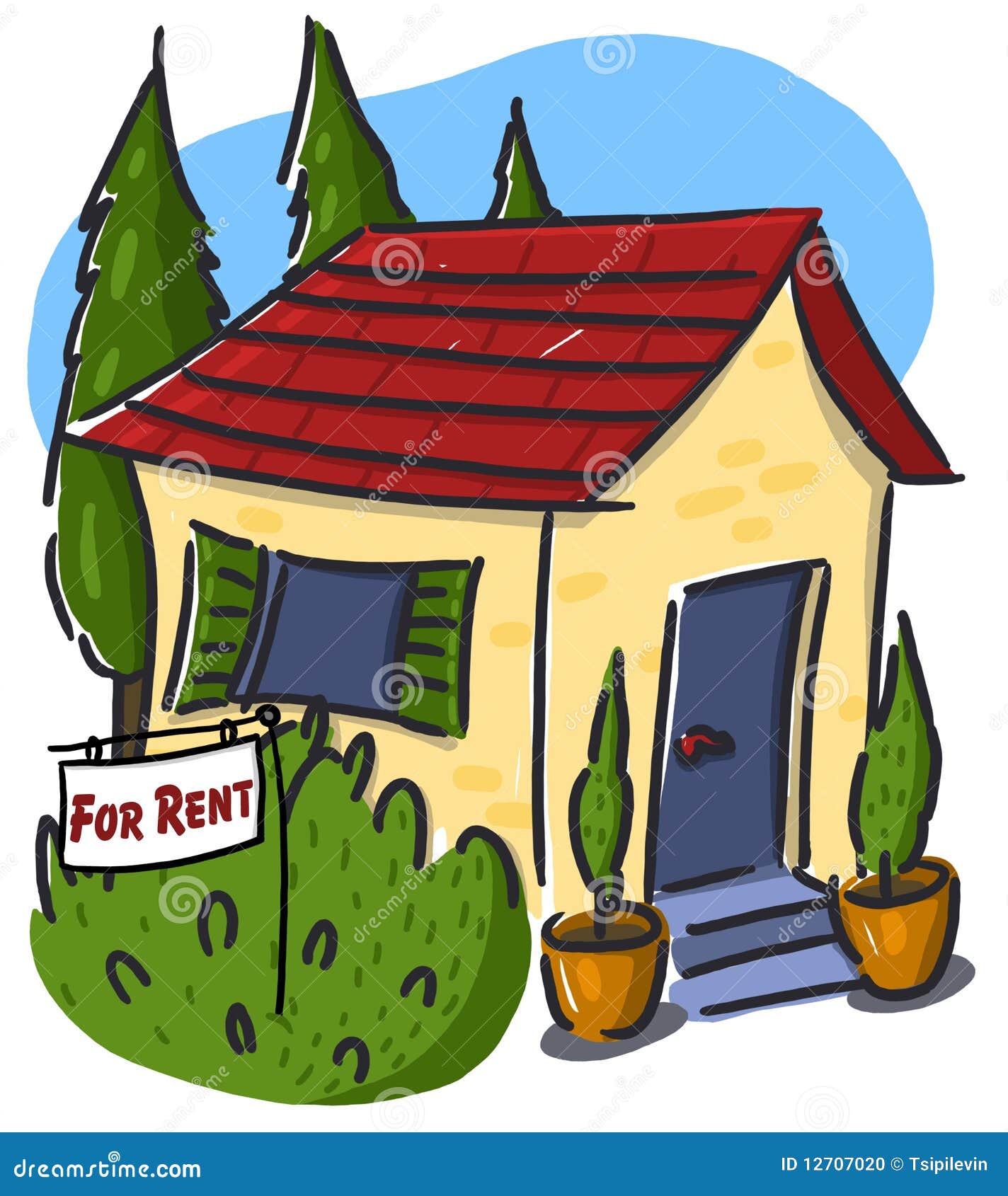 free clipart house for rent - photo #20