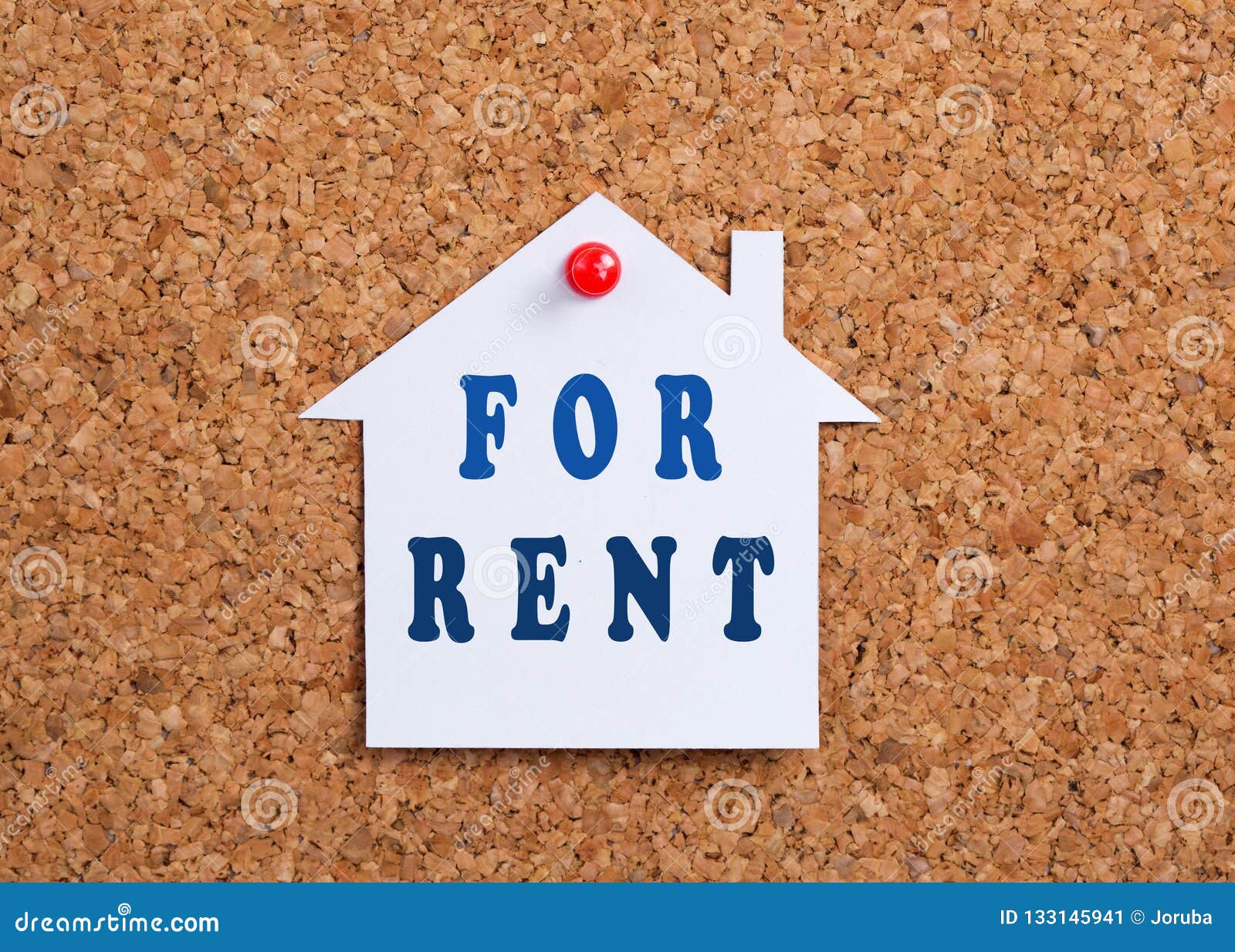 House for rent stock image. Image of information, home - 133145941