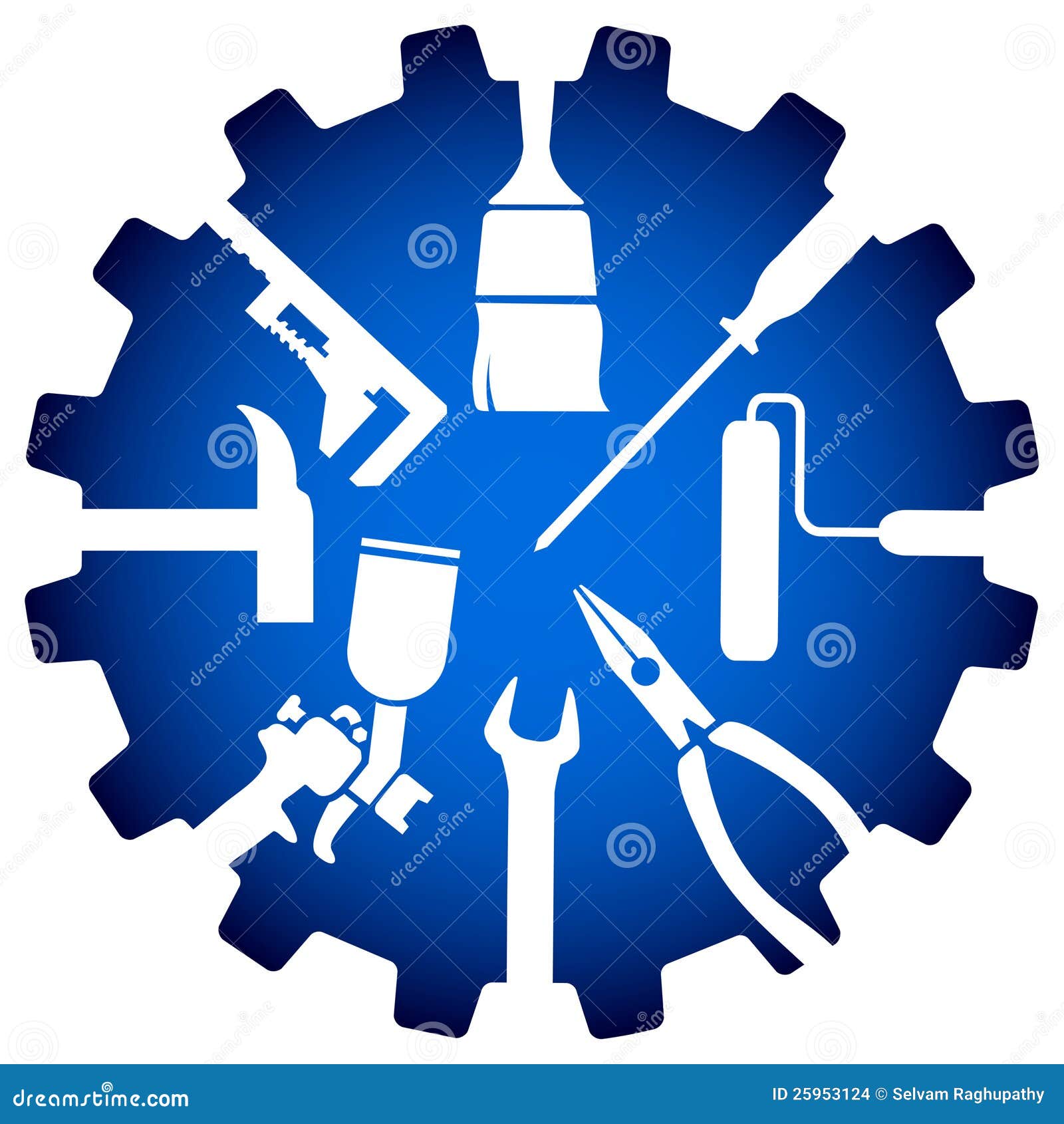 House repair logo stock vector. Illustration of contractor - 25953124