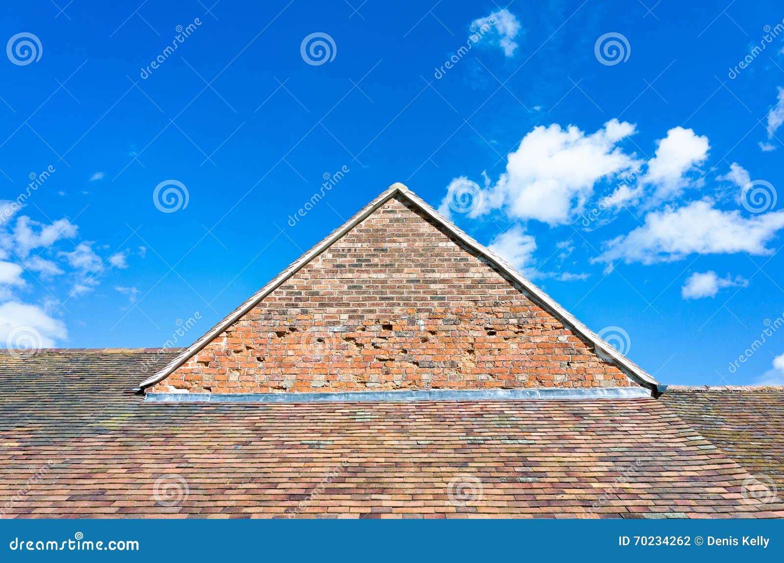 house roof and gable