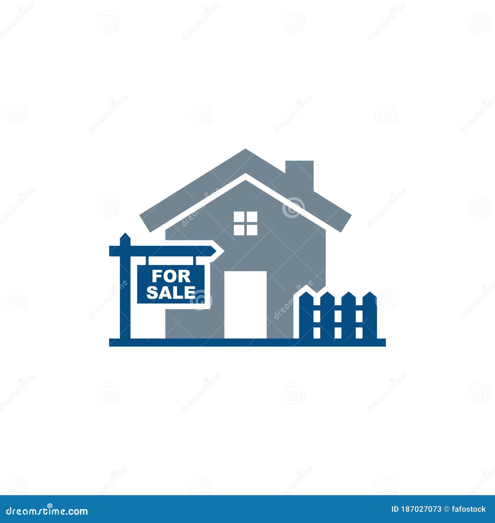 House for Sale Icon Vector Logo Template Stock Vector Illustration of