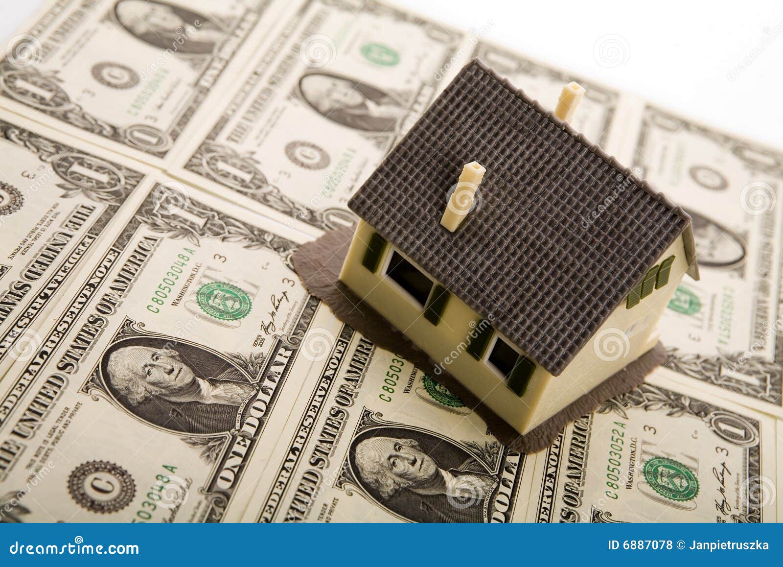 House for sale & Money stock photo. Image of money 6887078