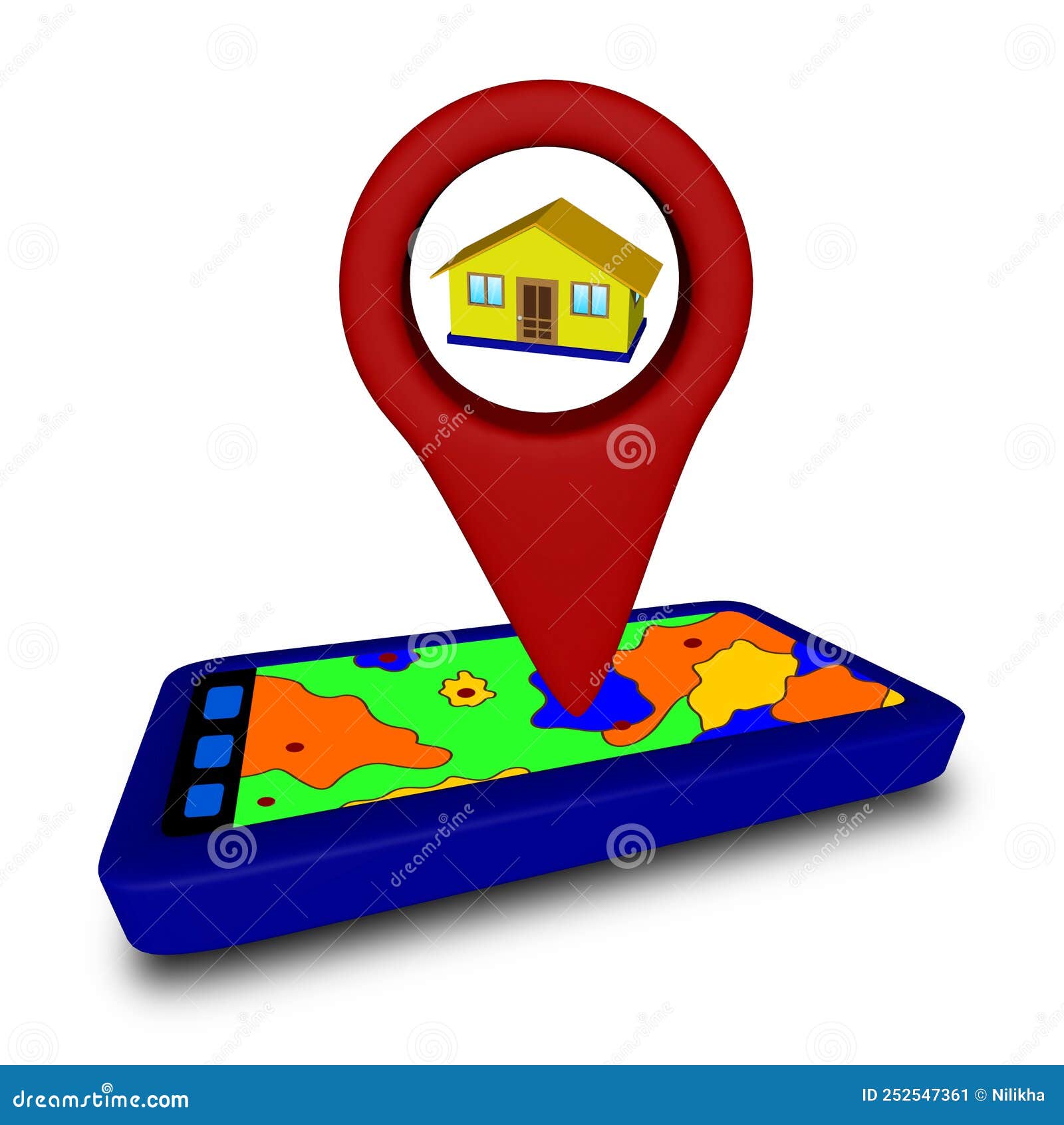 House search stock illustration. Illustration of service 252547361