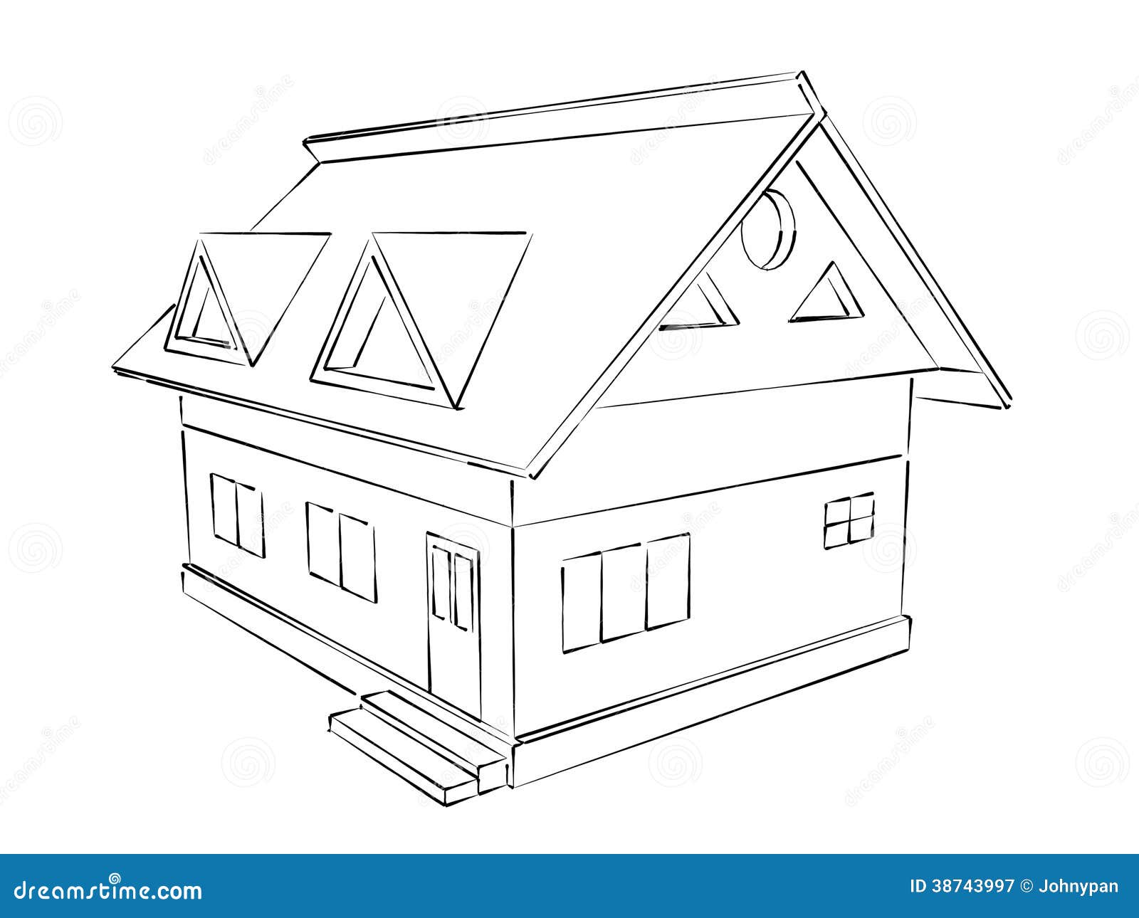 House Vector by Lee O'Connor on Dribbble