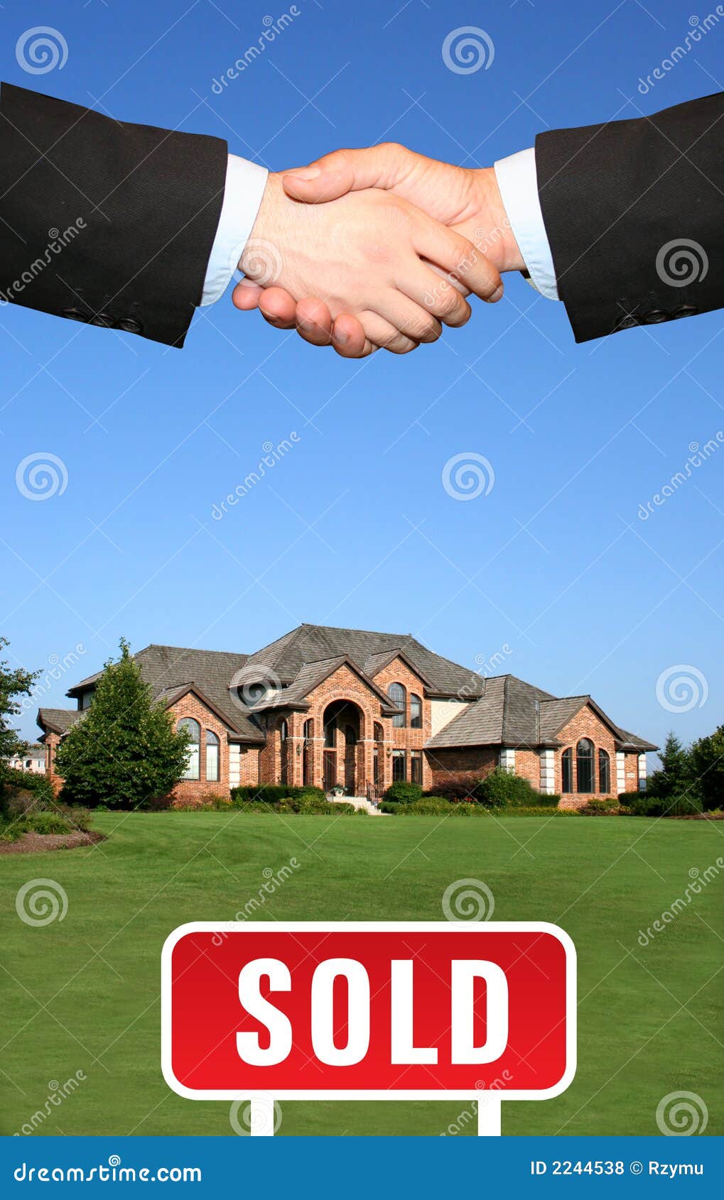 House sold stock photo. Image of gift, moving, house, agent 2244538
