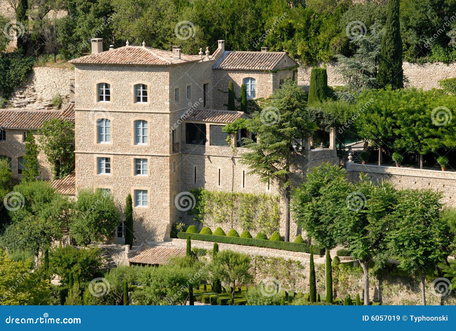 House in southern France stock image. Image of door, rustic 6057019