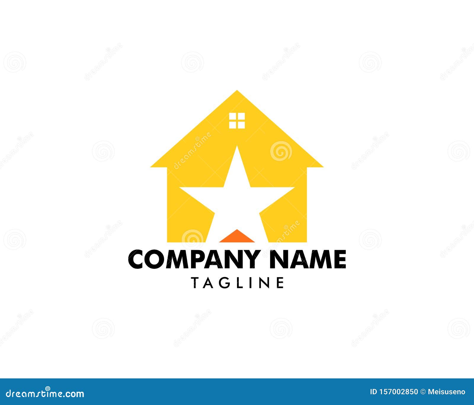 House Star Logo Design Element Stock Vector - Illustration of logo ...