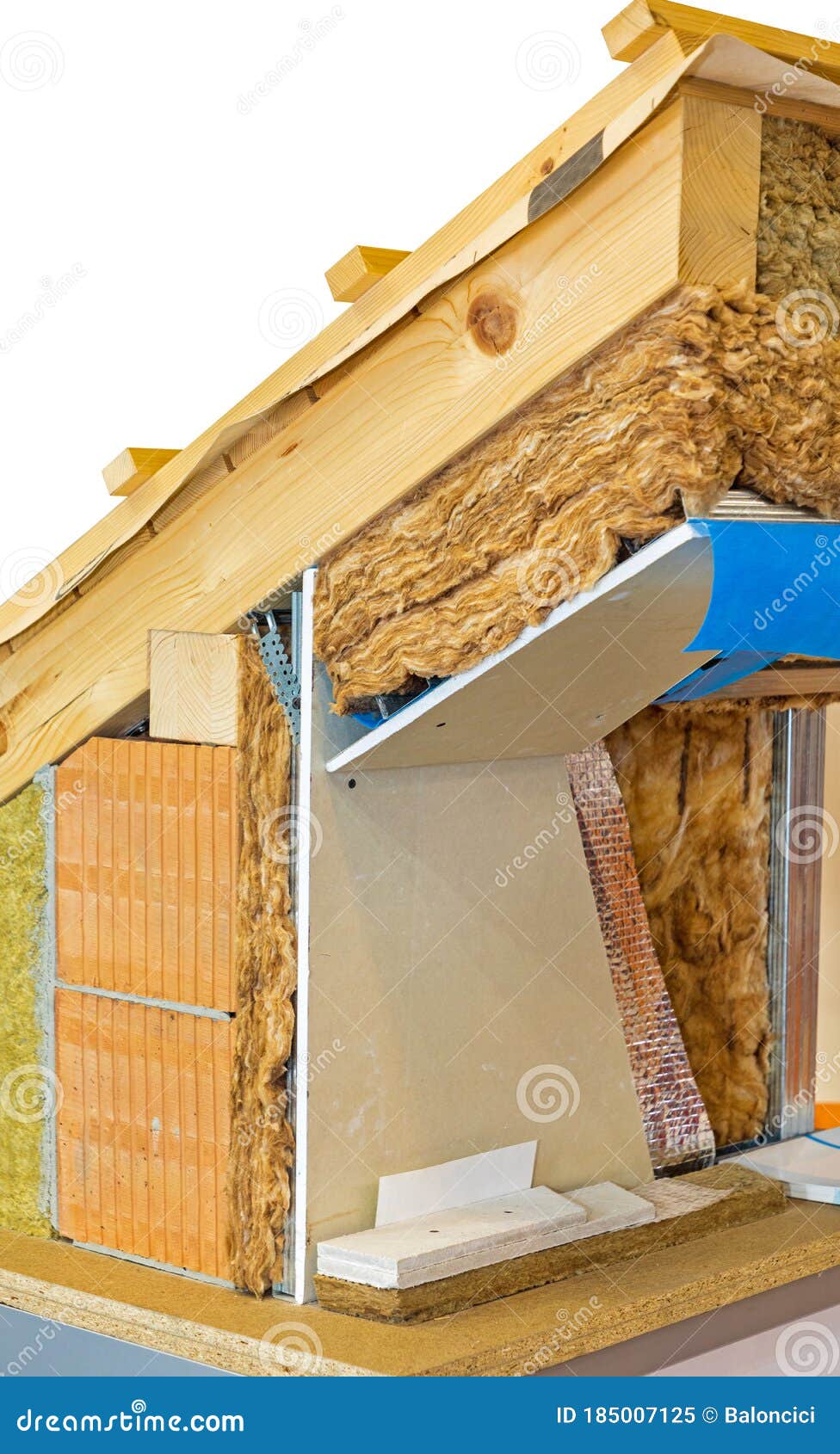House Thermal Insulation RoyaltyFree Stock Image