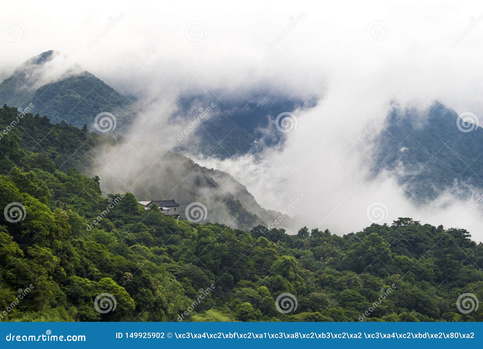 The House on the Top of Mountain Stock Photo Image of wind, mountains 149925902