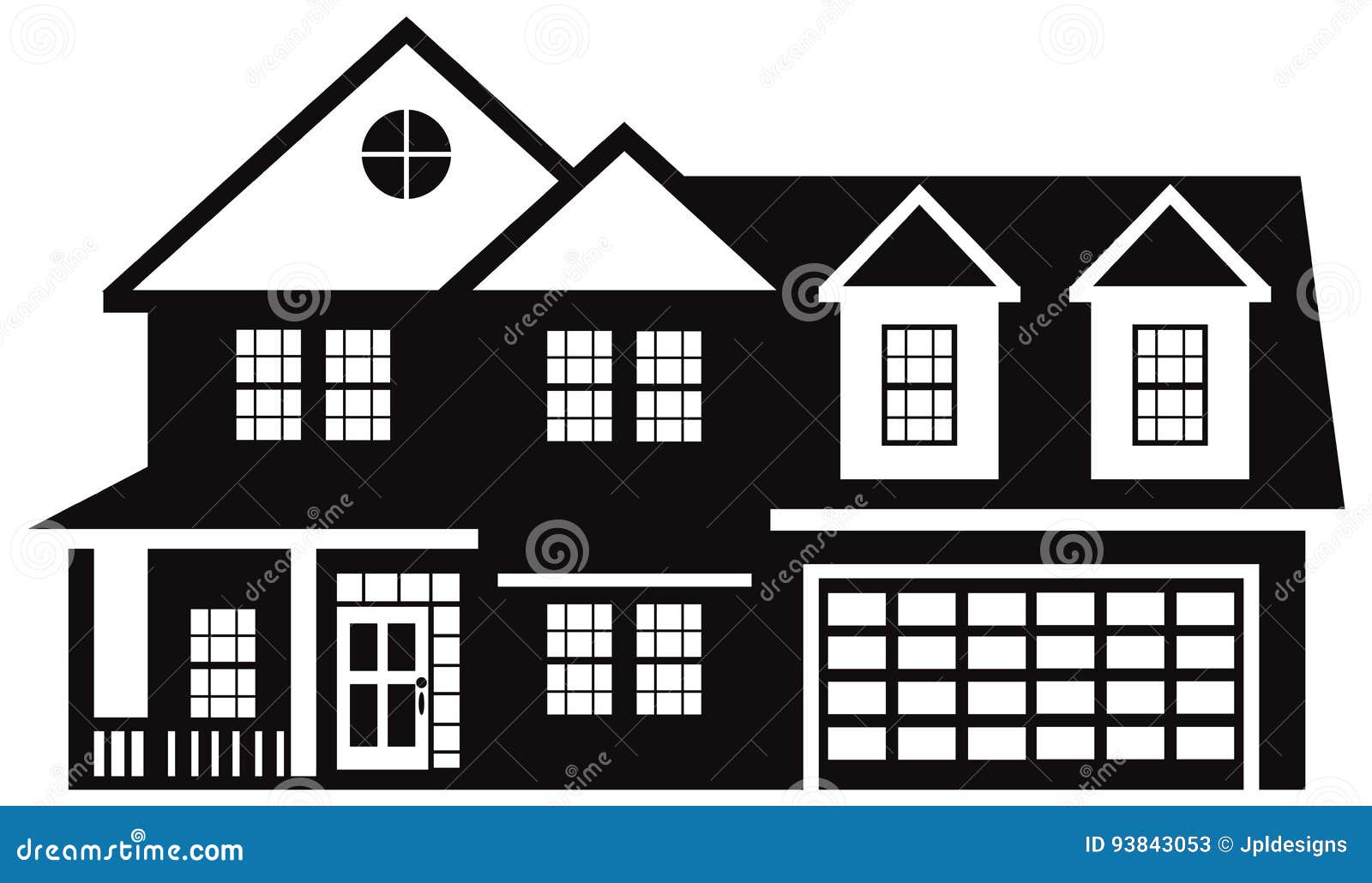 mansion clipart black and white