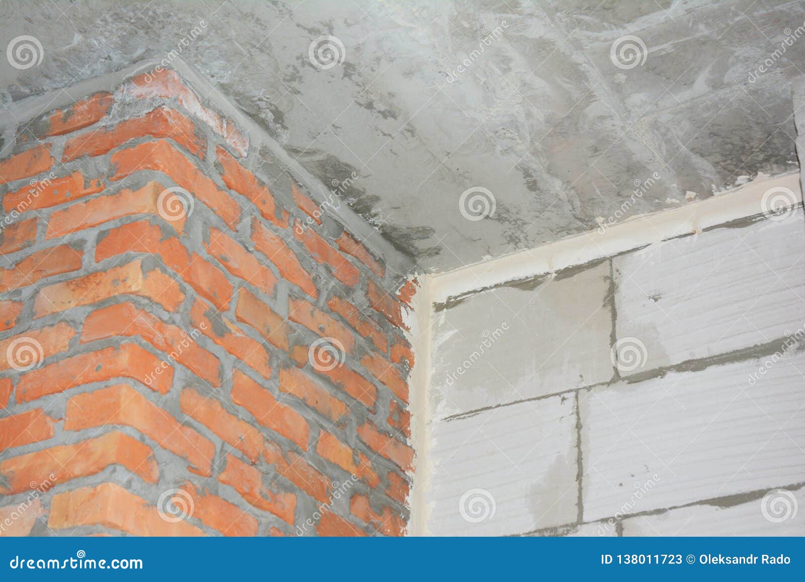 House Wall Connection Details Insulation Plastering And