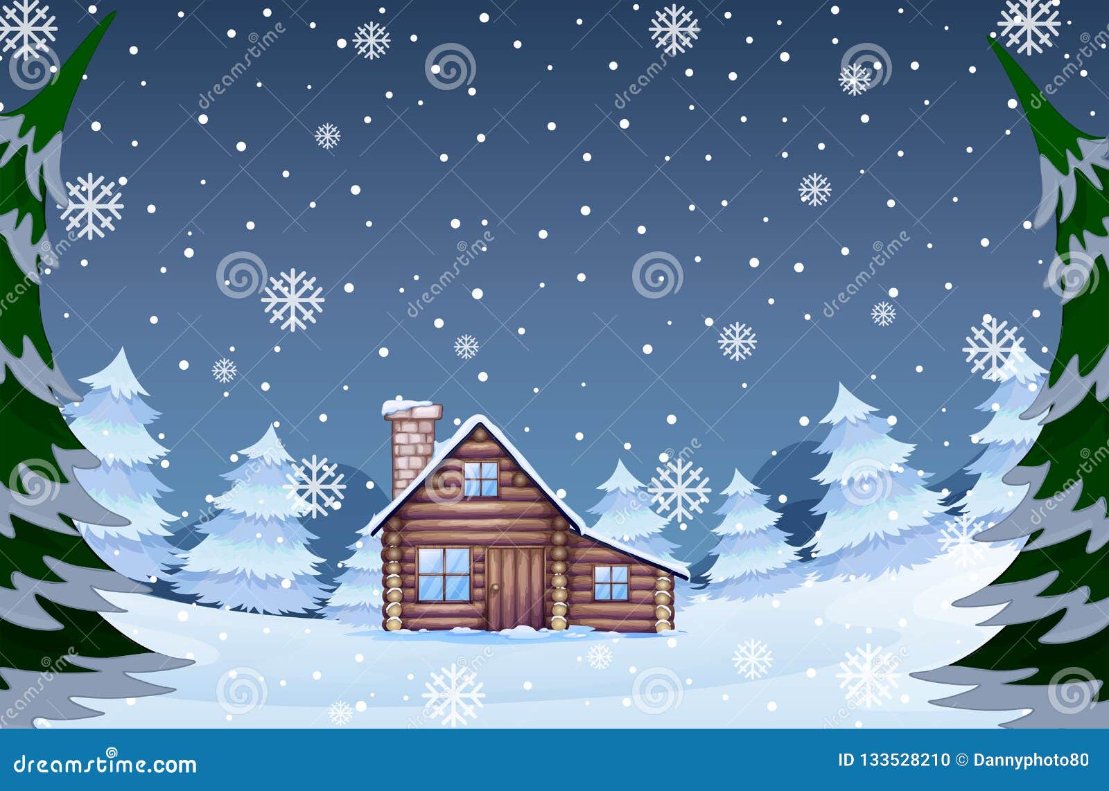 Winter Forest Clipart Stock Illustrations 2 763 Winter Forest Clipart Stock Illustrations Vectors Clipart Dreamstime