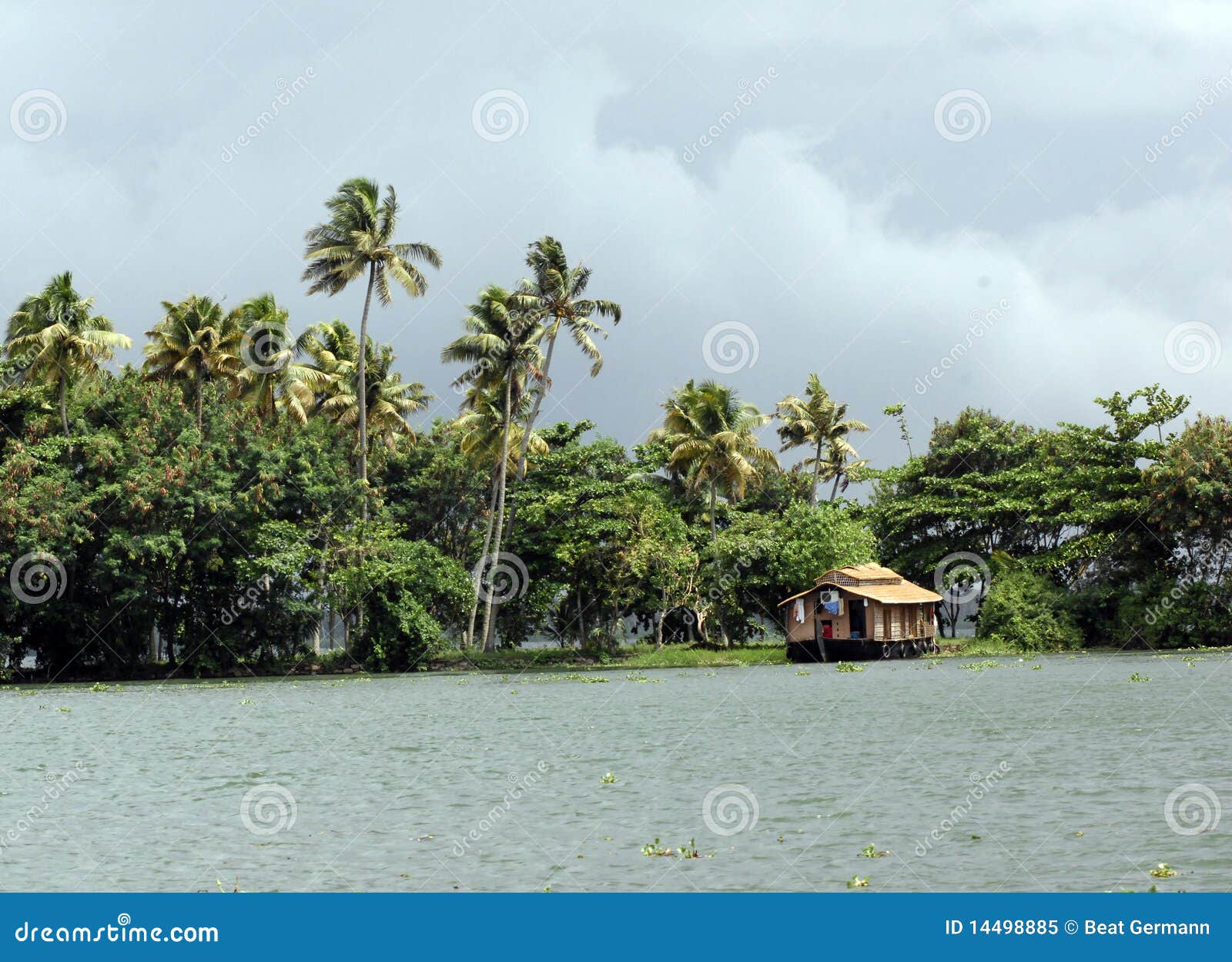 houseboat, backwaters, kerala, india
