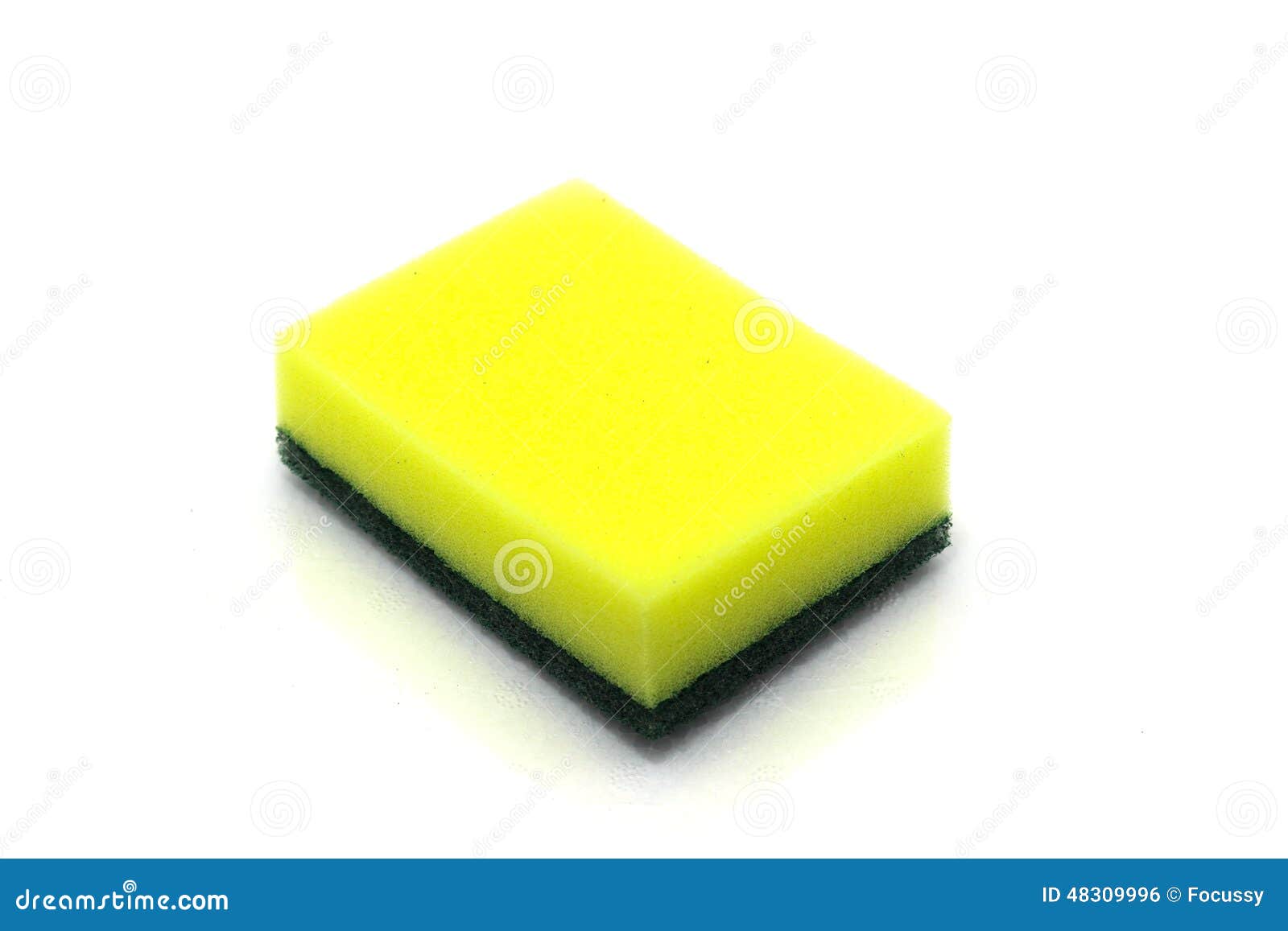 Household Cleaning Sponge for Cleaning Stock Photo Image of close