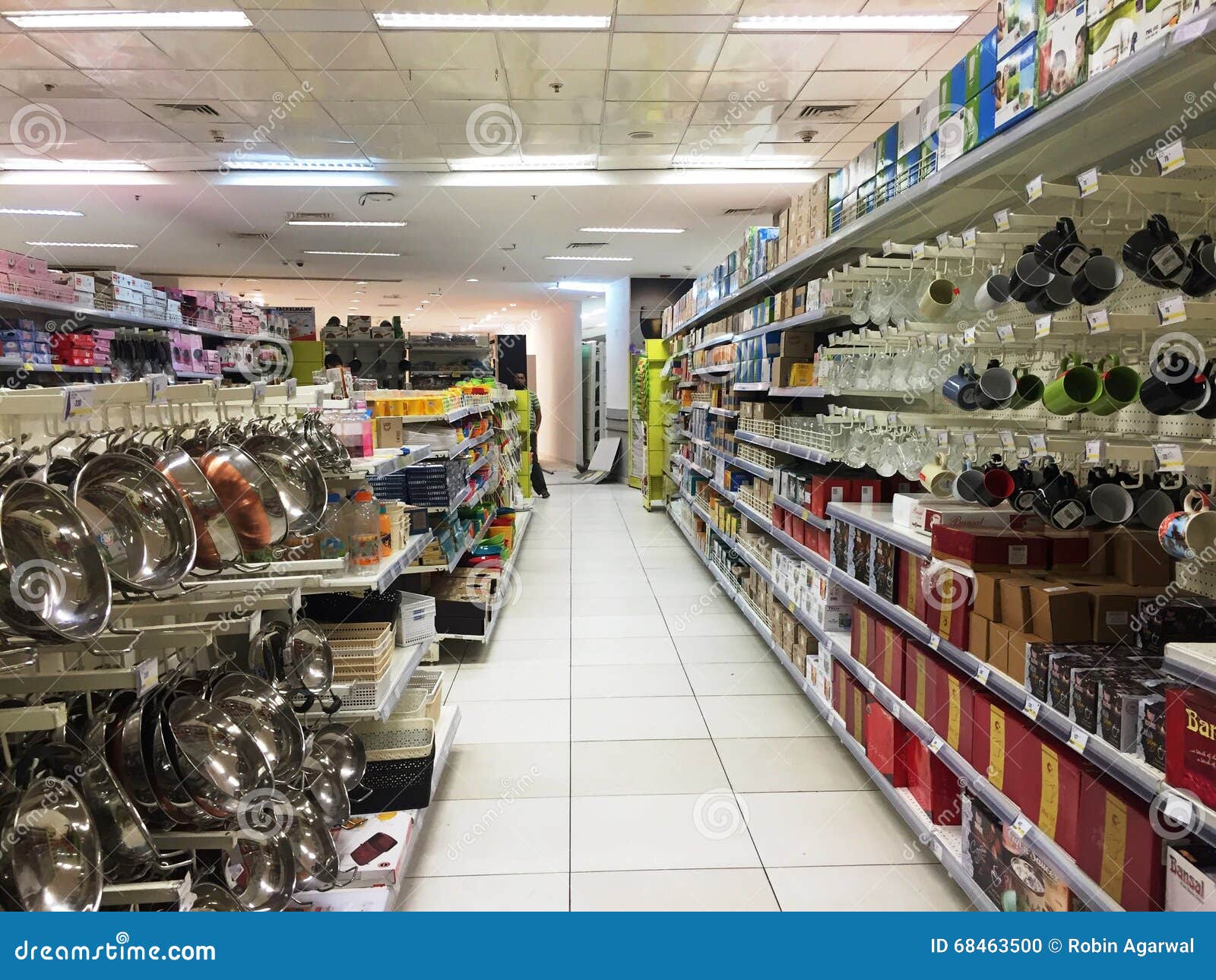 Household Kitchen Utensils at Supermarket Editorial Image Image of